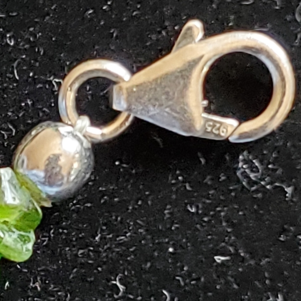 Bali Legacy Chrome Diopside, Brazilian citrine, and Mozambique Garnet necklace - Picture 8 of 11